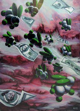 Pintura, Green wave, Konovalov Igor