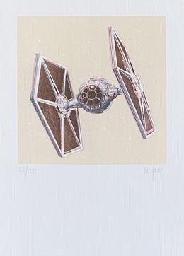 Print, TIE Fighter, Miguel Angel Alfaro Rey