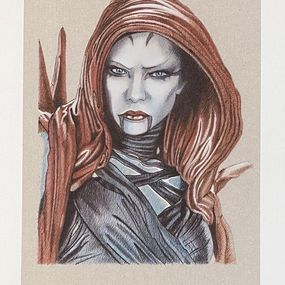 Print, Asajj Ventress, Miguel Angel Alfaro Rey