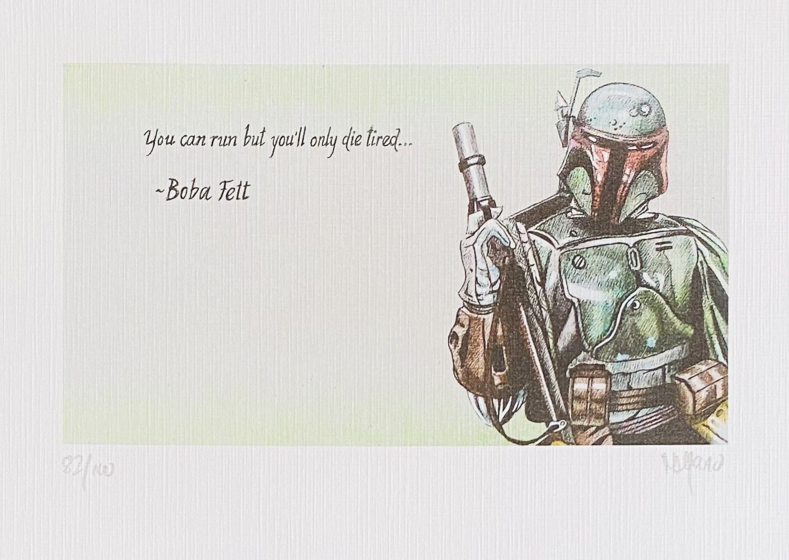 Miguel Angel Alfaro Rey, Boba Fett Miguel Angel Alfaro Rey, Boba Fett