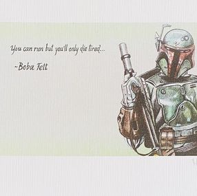 Print, Boba Fett, Miguel Angel Alfaro Rey