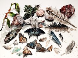 Painting, Nature Collection No. 2, Elizabeth Becker