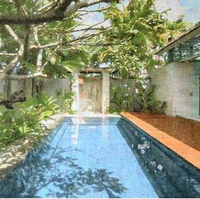 Gemälde, Pool - Bali, Ralph-J. Petschat