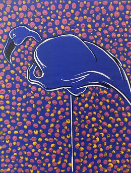 Peinture, From the series "Flamingos" - 06, Les Panchyshyn