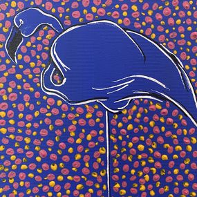 Gemälde, From the series "Flamingos" - 06, Les Panchyshyn