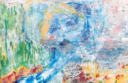 Peinture, L'enfant rayonnant d'un lundi de juin, Irina Dopont