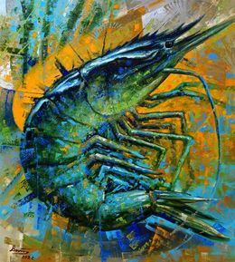 Painting, Shrimp, Voichenko Sergiy