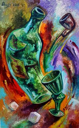 Painting, Absinthe, pleas, Voichenko Sergiy