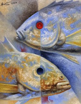 Painting, The desire for gold, Voichenko Sergiy
