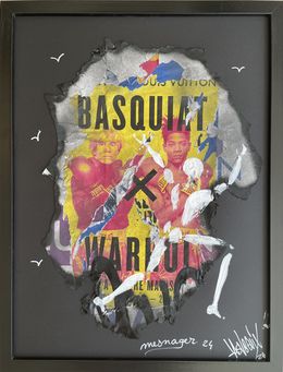 Gemälde, Warhol X Basquiat, Jérôme Mesnager