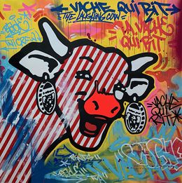Gemälde, Vache qui Rit 2, Jean-Michel Gnidzaz