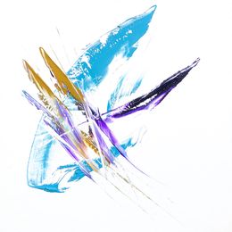 Peinture, Pourpre céruléen, Blandine Insler