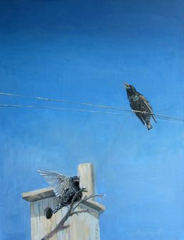 Painting, Starling, Anatoly Varvarov