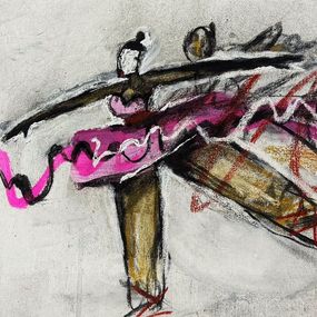 Painting, Dancer in Motion 4, Anthony Lister