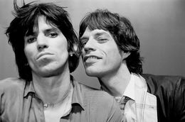 Fotografien, Keith Richards and Mick Jagger, Michael Putland