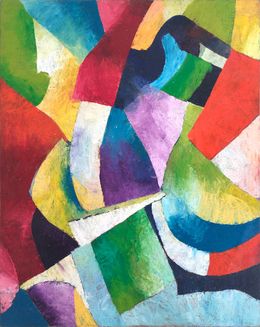 Painting, Composition de formes, Isabelle Marie