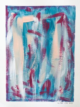 Fine Art Drawings, Waterfall 1, Gina Vor