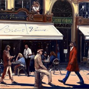 Gemälde, Galerie Vivienne Paris, Lorann Lacave-ladeuix