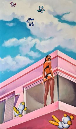 Painting, When the sky, Konovalov Igor