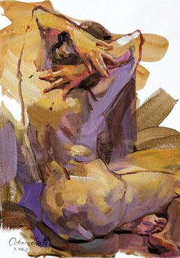Peinture, Sketch 5. A minute of pleasure, Kateryna Ocheredko