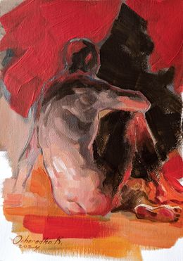Peinture, Sketch 4. The taste of red, Kateryna Ocheredko