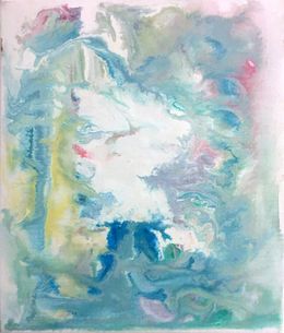 Painting, L'écume du bleu, Isabelle Marie