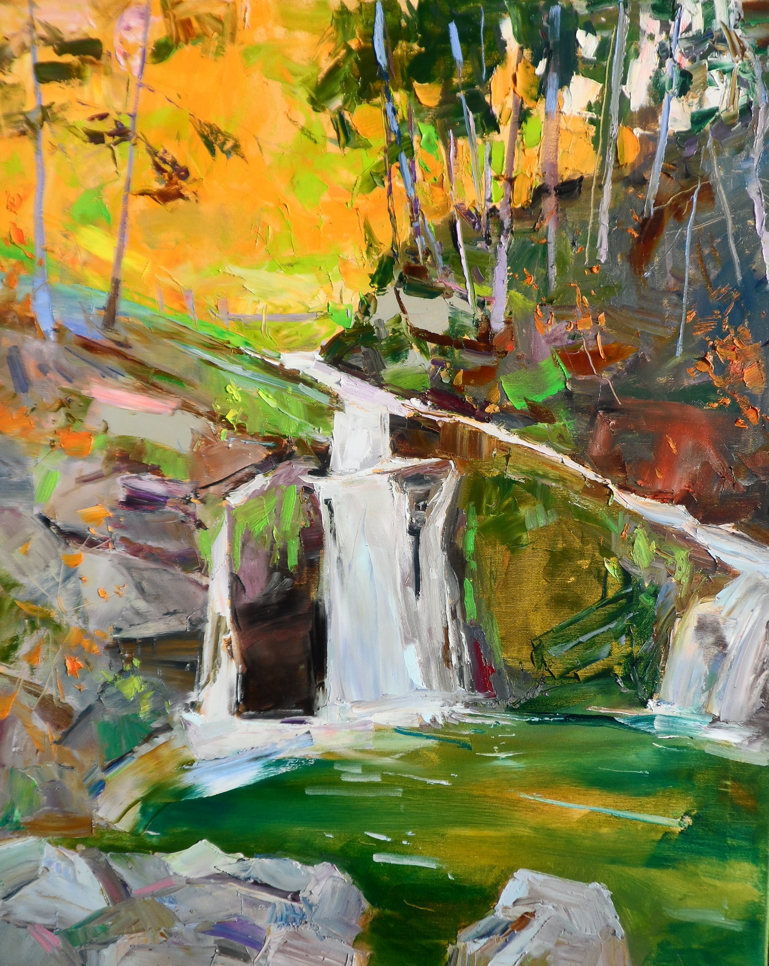 Yehor Dulin, Mountain river Yehor Dulin, Mountain river