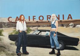 Painting, Contemporary portrait  - California, Nataliya Bagatskaya