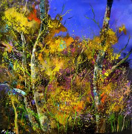 Painting, Colourful autumn, Pol Ledent