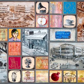 Print, Retro Tel Aviv I, Dima Gorban