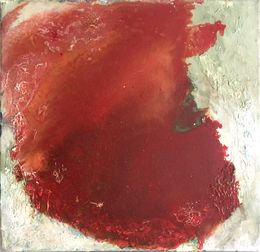 Painting, Coulée de rouge, Isabelle Marie