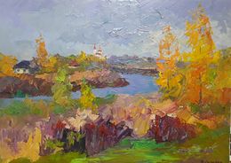 Painting, Autumn colors, Boris Serdyuk