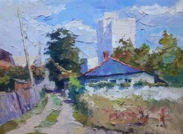 Gemälde, August day, Boris Serdyuk