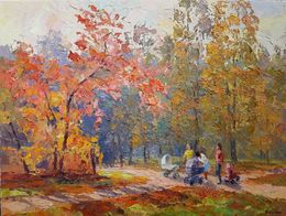 Painting, Hot November, Boris Serdyuk