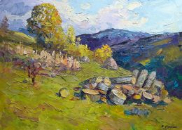 Painting, Carpathians, Boris Serdyuk