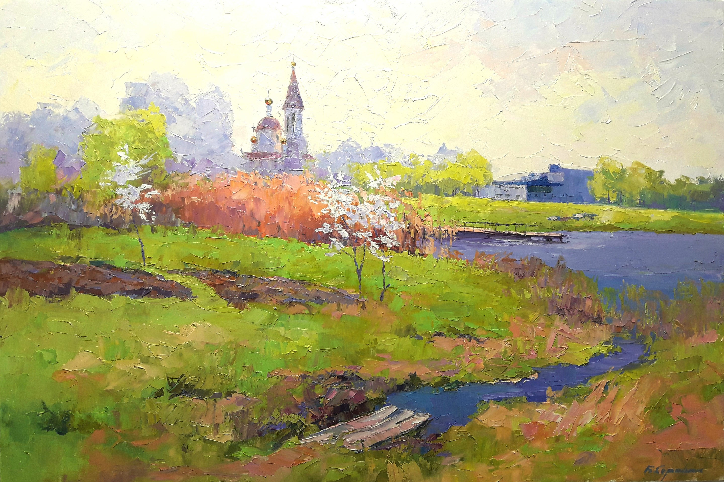 Boris Serdyuk, Spring in Poltava region Boris Serdyuk, Spring in Poltava region