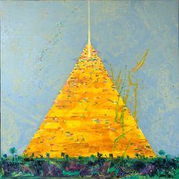 Painting, Pyramide, Sergey Jelezky