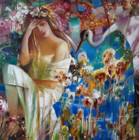 Painting, Indian summer, Anatoly Tarabanov