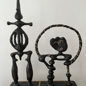 Sculpture, S079-La Jeune Fille avec la Corde à Sauter, Jacques Tenenhaus