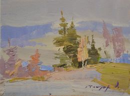 Gemälde, Etude 72, Alexander Shandor