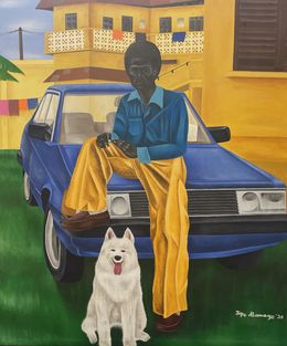 Painting, Gentleman, Alawaye Tope