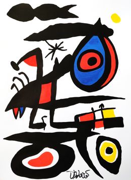 Gemälde, tribute to Mirò, Dr. Love