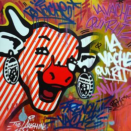 Gemälde, Vache qui Rit 6, Jean-Michel Gnidzaz