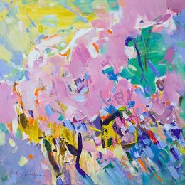 Painting, In the garden, Helen Shukina
