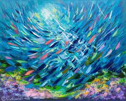 Peinture, Ocean Motion, Olga Nikitina