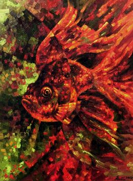 Peinture, Goldfish, Voichenko Sergiy