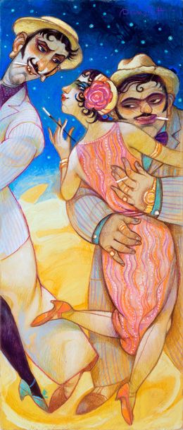Peinture, Un romantico lento, Alexander Daniloff