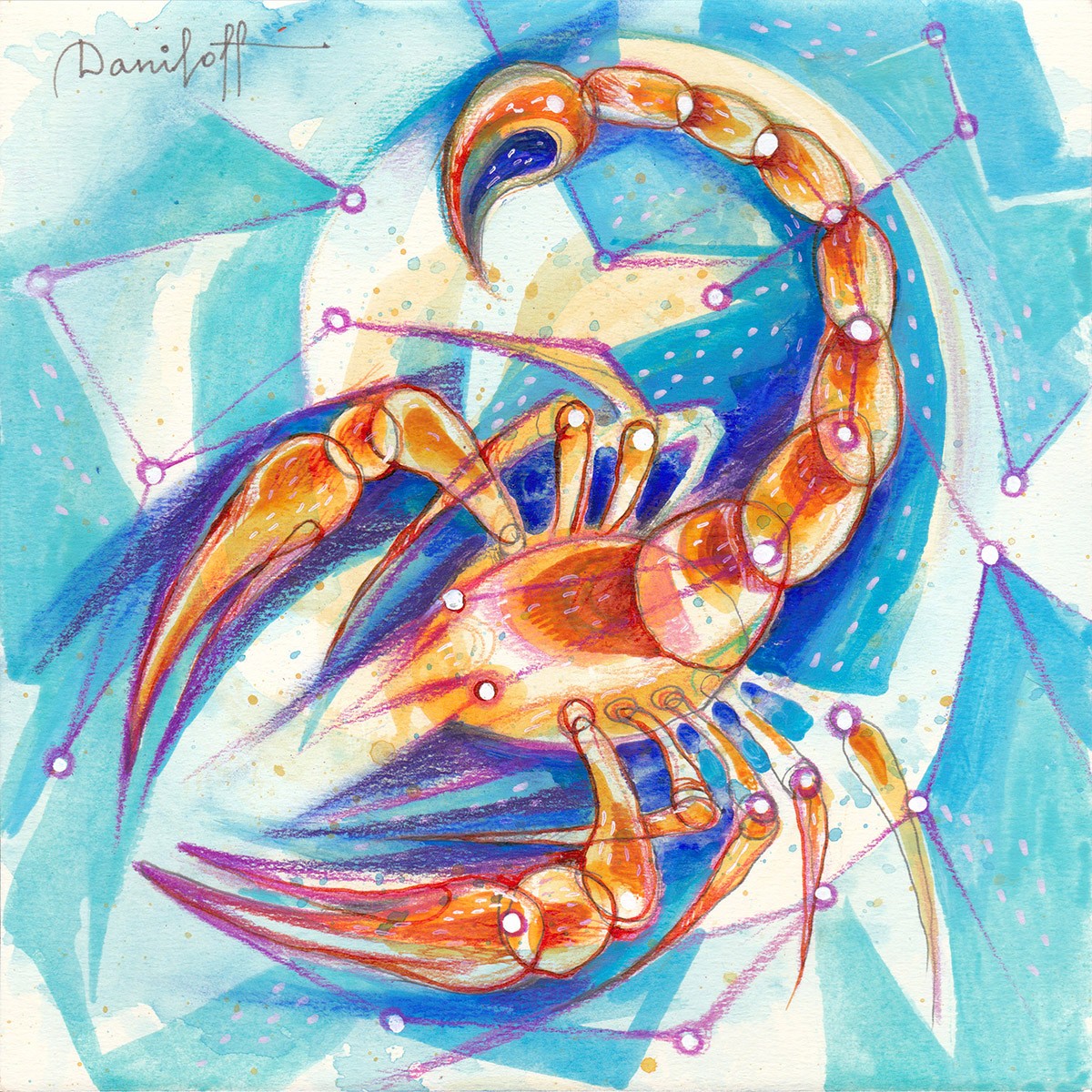 Alexander Daniloff, Scorpione, serie Segni zodiacali Alexander Daniloff, Scorpione, serie Segni zodiacali