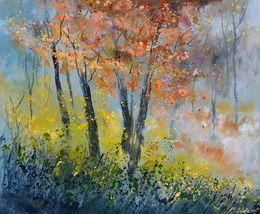 Painting, In the wood nearby 6524, Pol Ledent