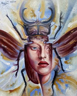 Painting, Lady Beetle, Voichenko Sergiy